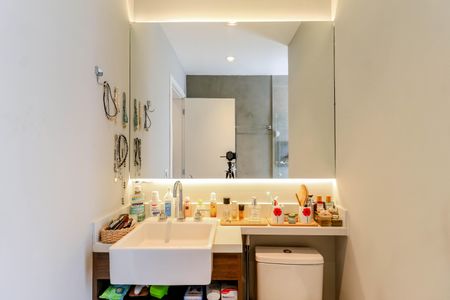 Apartamento para alugar com 105m², 1 quarto e 2 vagasBanheiro da Suíte