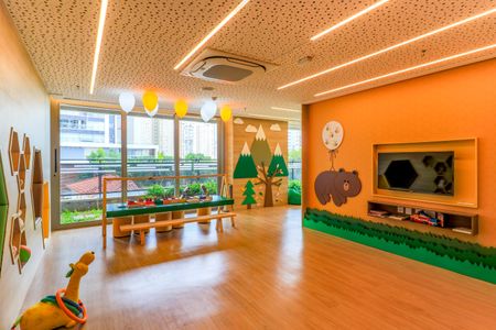 Apartamento para alugar com 105m², 1 quarto e 2 vagasÁrea comum - Brinquedoteca