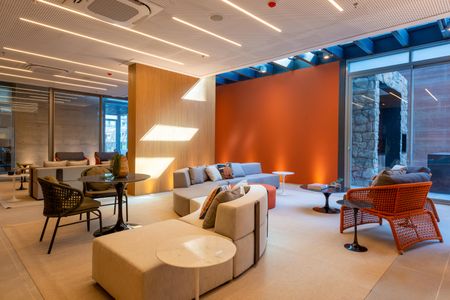 Apartamento para alugar com 105m², 1 quarto e 2 vagasÁrea comum - Salão de festas