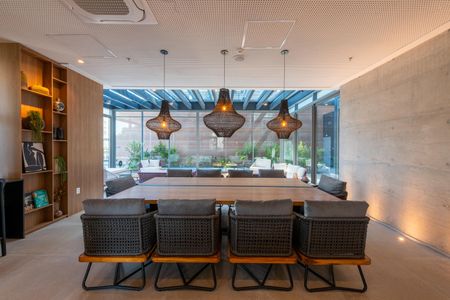 Apartamento para alugar com 105m², 1 quarto e 2 vagasÁrea comum - Salão de festas