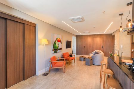 Sala de apartamento para alugar com 1 quarto, 105m² em Jardim das Acacias, São Paulo