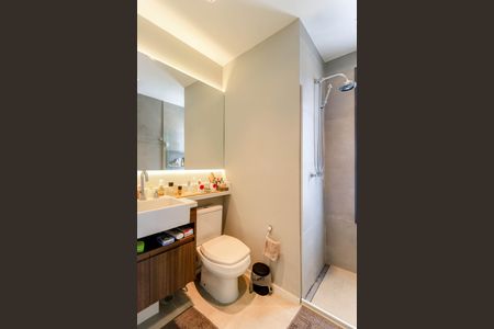 Apartamento para alugar com 105m², 1 quarto e 2 vagasBanheiro da Suíte