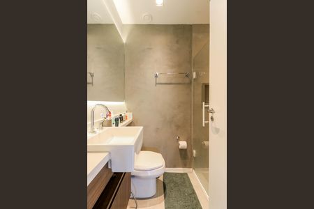 Apartamento para alugar com 105m², 1 quarto e 2 vagasBanheiro Social