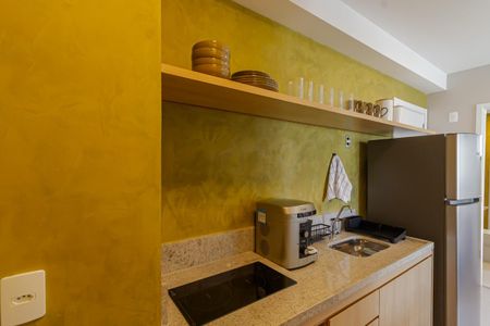 Apartamento para alugar com 39m², 2 quartos e sem vaga Apartamento para alugar com 39m², 2 quartos e sem vagaCozinha e Área de Serviço