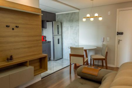 Sala de apartamento para alugar com 2 quartos, 44m² em Jardim Boer I, Americana