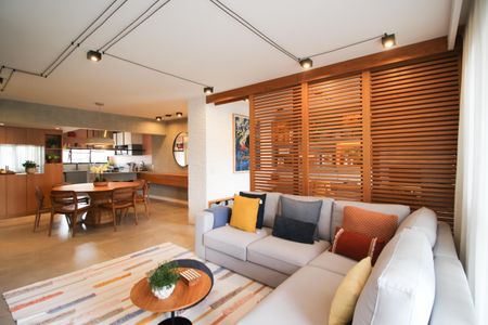 Sala de apartamento à venda com 2 quartos, 110m² em Vila Uberabinha, São Paulo