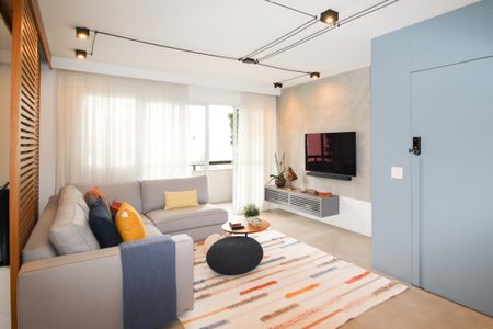 Apartamento à venda com 110m², 2 quartos e 2 vagasSala