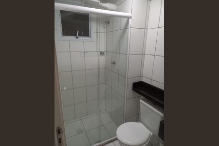 Banheiro de apartamento à venda com 1 quarto, 27m² em Vila Ré, São Paulo