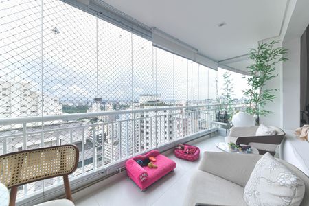 Varanda de apartamento à venda com 3 quartos, 146m² em Paraíso, São Paulo