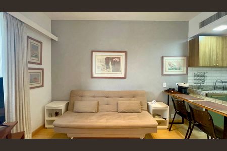Sala de apartamento à venda com 1 quarto, 30m² em Jardim Paulista, São Paulo