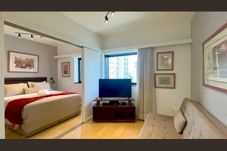 Sala de apartamento à venda com 1 quarto, 30m² em Jardim Paulista, São Paulo