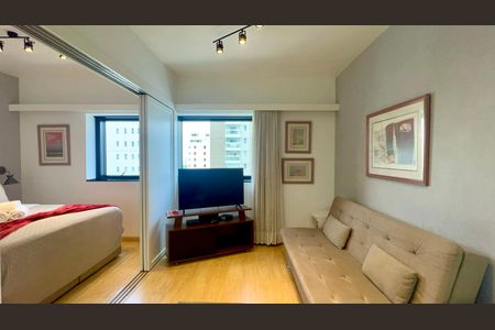 Sala de apartamento à venda com 1 quarto, 30m² em Jardim Paulista, São Paulo