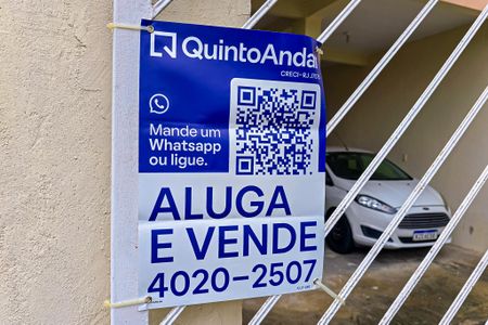 Apartamento para alugar com 90m², 2 quartos e 1 vagaFachado do condomínio com placa