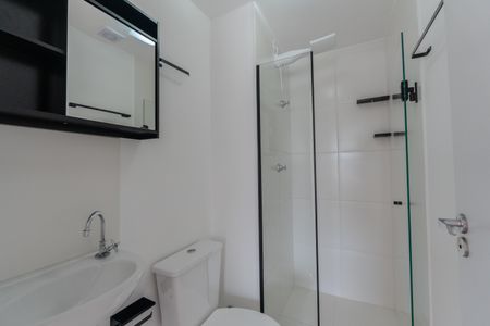 Studio para alugar com 25m², 1 quarto e sem vaga Studio para alugar com 25m², 1 quarto e sem vagaBanheiro