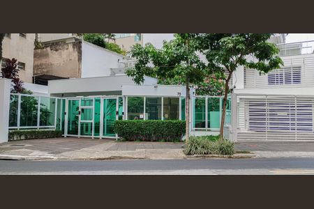 Apartamento para alugar com 77m², 1 quarto e 1 vagaFachada