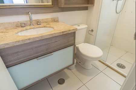 Apartamento para alugar com 77m², 1 quarto e 1 vagaBanheiro da Suíte