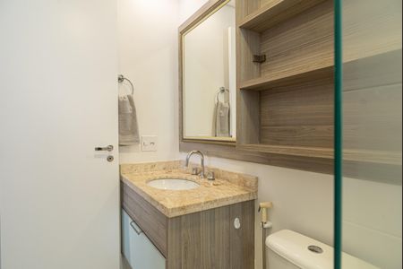Apartamento para alugar com 77m², 1 quarto e 1 vagaBanheiro da Suíte