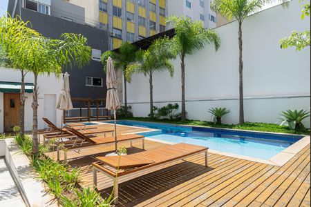 Apartamento para alugar com 77m², 1 quarto e 1 vagaÁrea comum - Piscina
