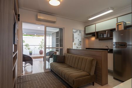 Apartamento para alugar com 77m², 1 quarto e 1 vagaSala