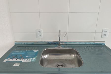 Cozinha de apartamento para alugar com 1 quarto, 55m² em Vila Ouro Preto, Duque de Caxias