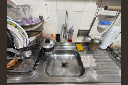 cozinha de apartamento à venda com 2 quartos, 49m² em Camorim, Rio de Janeiro