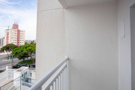 Varanda da Sala de apartamento para alugar com 2 quartos, 53m² em Vila Maria Leonor, Diadema