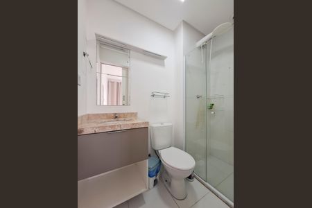 Studio para alugar com 25m², 1 quarto e sem vaga Studio para alugar com 25m², 1 quarto e sem vagaBanheiro
