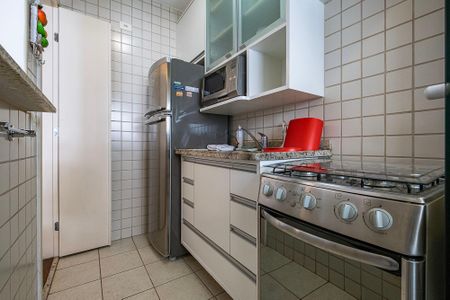Sala/Cozinha de apartamento à venda com 2 quartos, 57m² em Jardim Paulista, São Paulo