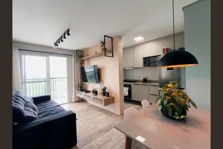 Sala de apartamento para alugar com 2 quartos, 57m² em Cidade Luíza, Jundiaí