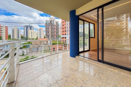 Varanda da Sala de apartamento à venda com 3 quartos, 118m² em Jardim Vila Mariana, São Paulo
