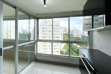 Varanda gourmet de apartamento para alugar com 2 quartos, 77m² em Vale do Sereno, Nova Lima
