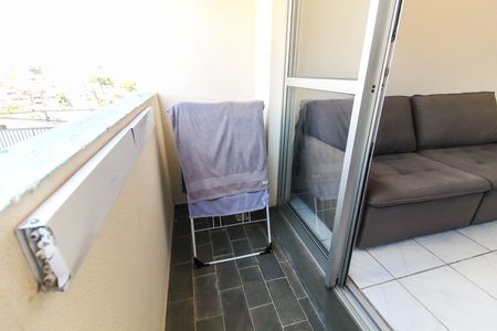 Varanda de apartamento à venda com 2 quartos, 59m² em Jardim Itapemirim, São Paulo