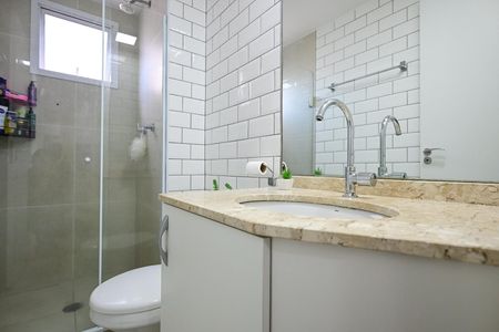 Apartamento à venda com 76m², 3 quartos e 2 vagasBanheiro