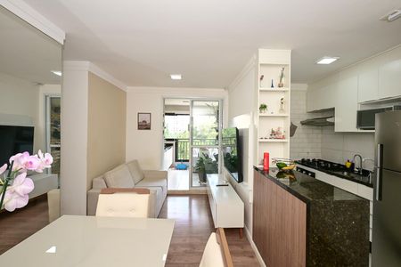 Sala de apartamento à venda com 3 quartos, 76m² em Vila Andrade, São Paulo