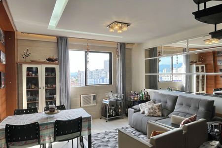 Sala de apartamento para alugar com 3 quartos, 144m² em Embaré, Santos