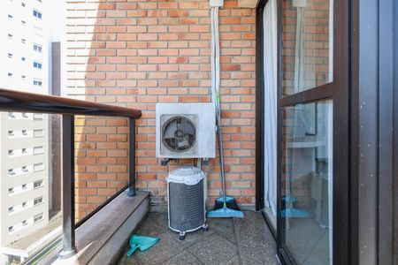 Varanda da Sala de apartamento à venda com 1 quarto, 40m² em Jardim Ampliacao, São Paulo