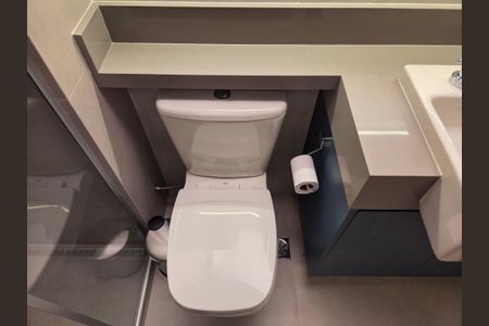 Studio para alugar com 45m², 1 quarto e 1 vaga Studio para alugar com 45m², 1 quarto e 1 vagaBanheiro