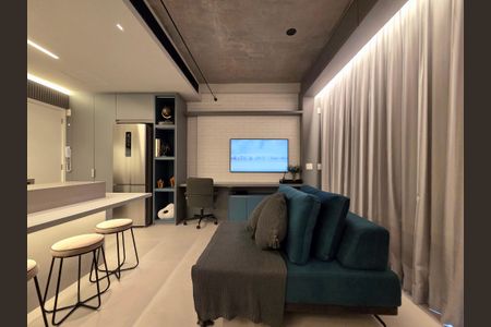 Studio para alugar com 45m², 1 quarto e 1 vaga Studio para alugar com 45m², 1 quarto e 1 vagaStudio