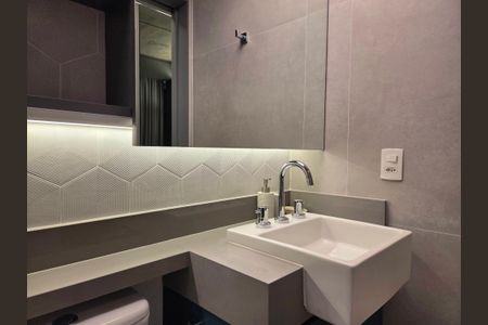 Studio para alugar com 45m², 1 quarto e 1 vaga Studio para alugar com 45m², 1 quarto e 1 vagaBanheiro