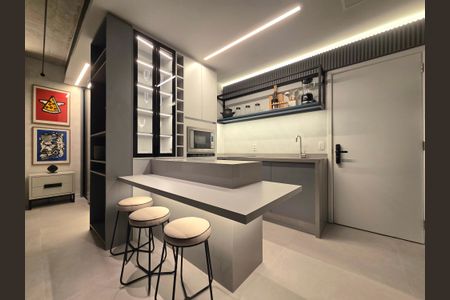 Studio para alugar com 45m², 1 quarto e 1 vaga Studio para alugar com 45m², 1 quarto e 1 vagaStudio