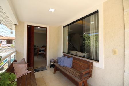 Varanda de casa de condomínio à venda com 4 quartos, 154m² em Gardênia Azul, Rio de Janeiro