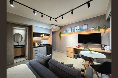 Studio à venda com 26m², 1 quarto e 1 vagaStudio