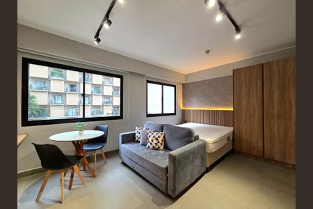 Studio à venda com 26m², 1 quarto e 1 vagaStudio