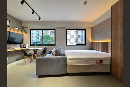 Studio à venda com 26m², 1 quarto e 1 vagaStudio