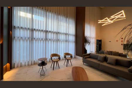 Studio para alugar com 25m², 1 quarto e sem vaga Studio para alugar com 25m², 1 quarto e sem vagaHall de entrada