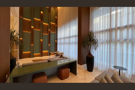 Studio para alugar com 25m², 1 quarto e sem vaga Studio para alugar com 25m², 1 quarto e sem vagaHall de entrada