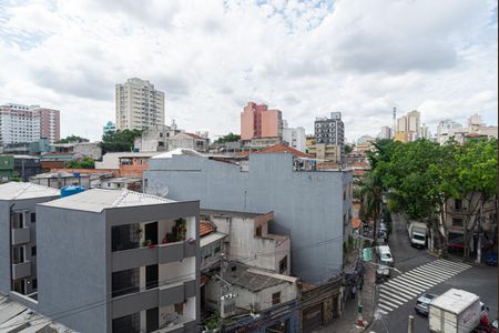 Studio para alugar com 24m², 1 quarto e sem vaga Studio para alugar com 24m², 1 quarto e sem vagaVista da Varanda do Quarto