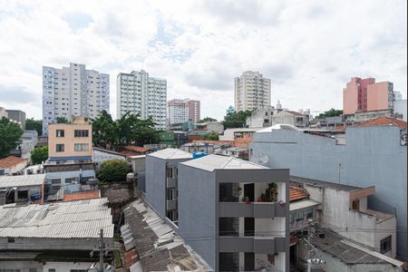 Studio para alugar com 24m², 1 quarto e sem vaga Studio para alugar com 24m², 1 quarto e sem vagaVista da Varanda do Quarto