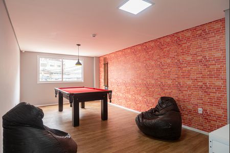 Studio para alugar com 24m², 1 quarto e sem vaga Studio para alugar com 24m², 1 quarto e sem vagaÁrea comum - Sala de Jogos