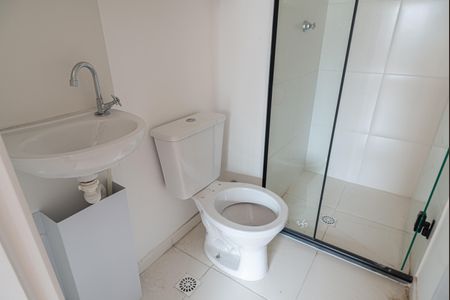 Studio para alugar com 24m², 1 quarto e sem vaga Studio para alugar com 24m², 1 quarto e sem vagaBanheiro